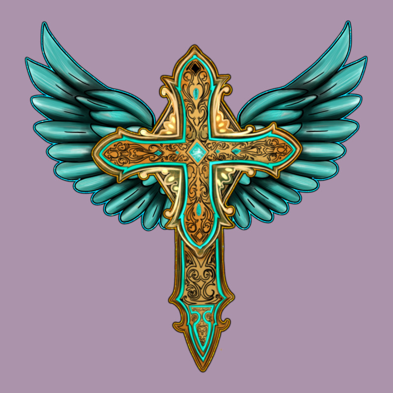 Wing Cross Heavyweight Hoodie by Artiststas | Teevron