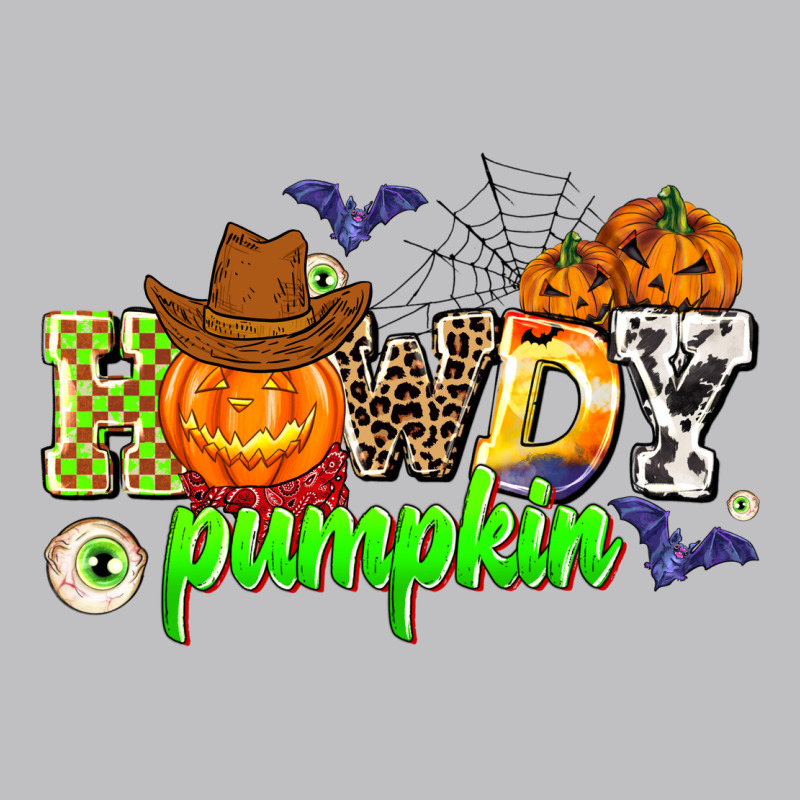 Howdy Halloween Pumpkins Long Sleeve Tee by AdoDesignShop | Teevron