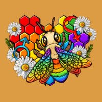 Pride Bee With Daisy Lgbtq Urban Heavy Tee | Teevron