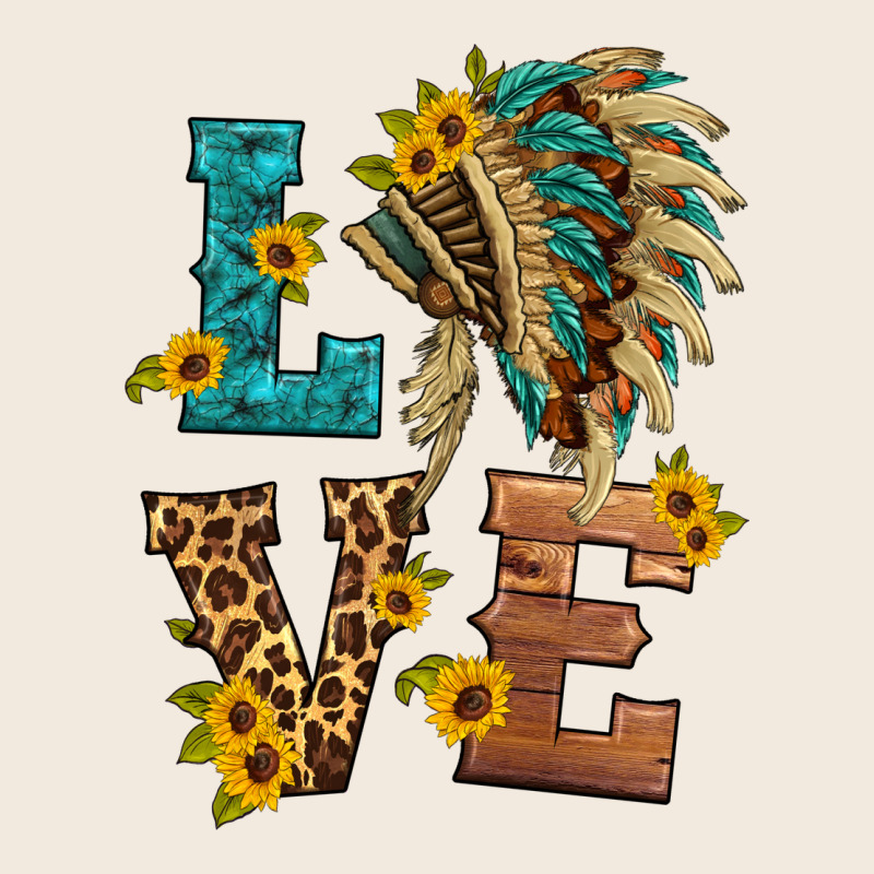 Love Indian Headdress Zipper Hoodie by HRA Design Shop | Teevron