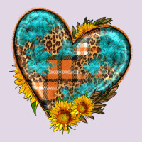 Fall Pattern Heart With Sunflower Classic Tee | Teevron