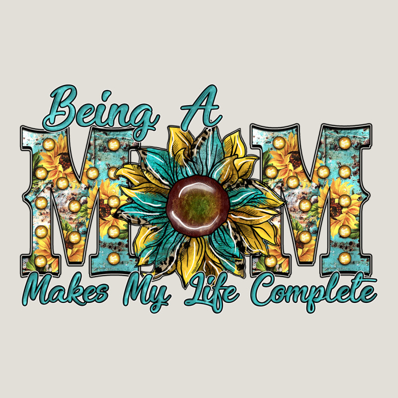 Being A Mom Makes My Life Complete Heavy Core Tee by SublimationCraftShop | Teevron