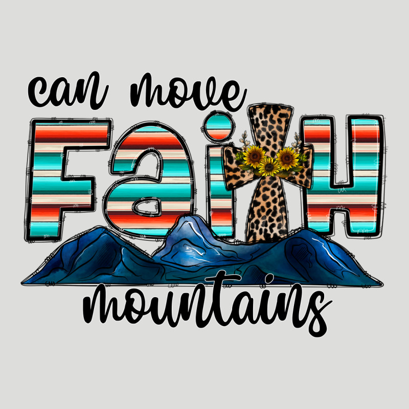 Can Move Faith Mountains Zipper Hoodie by CowhideDigitalArt | Teevron