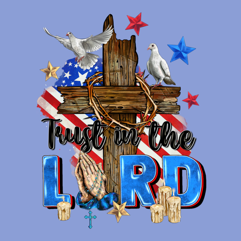 Trust In The Lord Long Sleeve Tee by Zillion Design Studio | Teevron