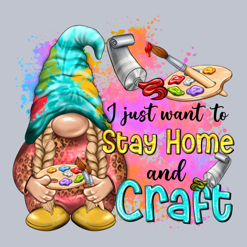 I Just Want Stay Home And Craft Premium Hoodie by NancyCooperArtShop | Teevron
