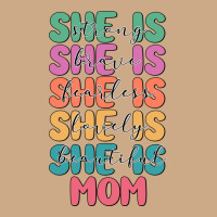 She Is Mom Vintage Hoodie | Teevron