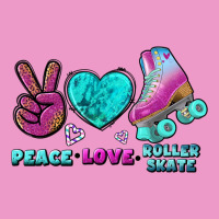 Peace Love Roller Skate Urban Hoodie | Teevron
