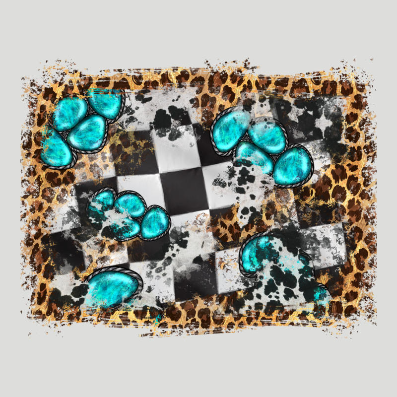 Race Leopard And Gemstone Background Zipper Hoodie by HRA Design Shop | Teevron