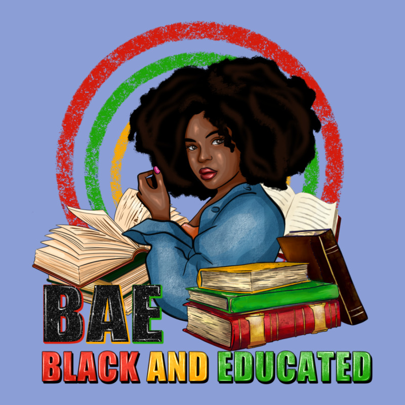 Bae Black And Educated Long Sleeve Tee by Zillion Design Studio | Teevron