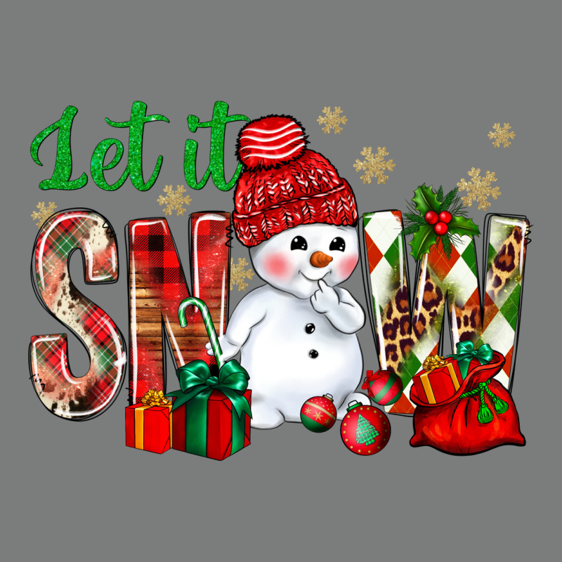 Let It Snow With Snowman Premium Hoodie by NancyCooperArtShop | Teevron