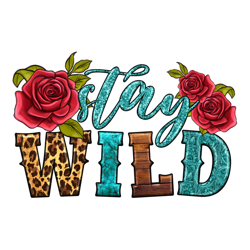 Stay Wild Zipper Hoodie by HRA Design Shop | Teevron
