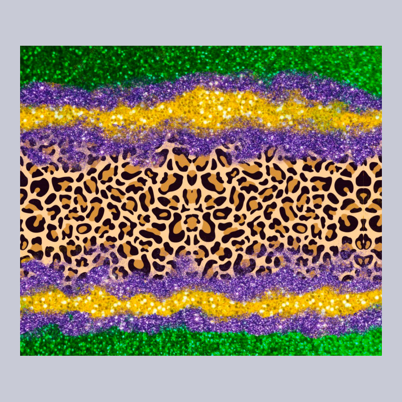 Mardi Gras Leopard Heavyweight Hoodie by AdoDesignShop | Teevron