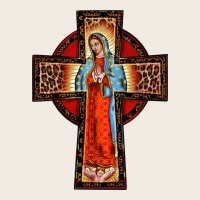 Lady Of Guadalupe Leopard Cross Premium Sweatshirt | Teevron