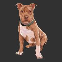 Brown Pitbull Urban Heavy Tee | Teevron