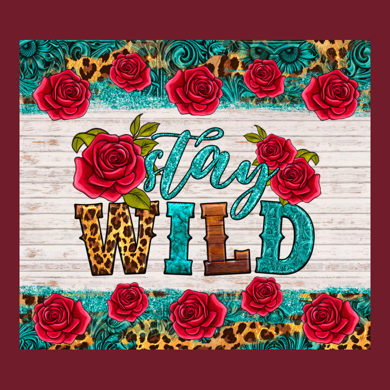 Stay Wild Zipper Hoodie by HRA Design Shop | Teevron