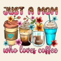 Just A Mom Who Loves Coffee Vintage Tee | Teevron