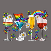 Pride Lgbtq Wine Cups And Glasses Urban Heavy Tee | Teevron