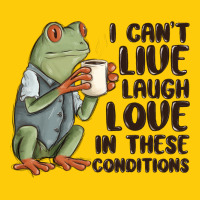 I Cant Live Laugh Love In These Conditions Premium Hoodie | Teevron