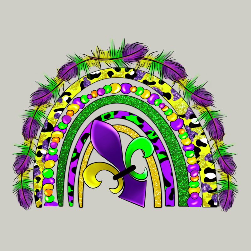 Mardi Gras Rainbow Heavyweight Hoodie by AdoDesignShop | Teevron