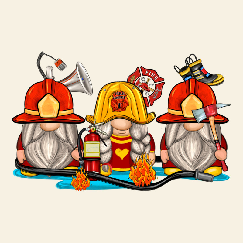 Firefighter Gnomes Vintage Tee by Zillion Design Studio | Teevron