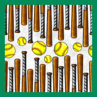 Softball Bat Seamless Pattern Urban Hoodie | Teevron