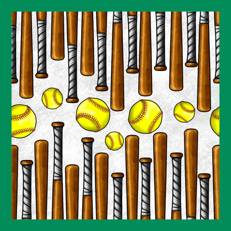 Softball Bat Seamless Pattern Urban Hoodie by BundleAndBundleShop | Teevron