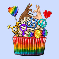 Pride Rainbow Cupcake Urban Heavy Tee | Teevron