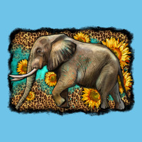 Western Sunflowers Elephant Premium Sweatshirt | Teevron