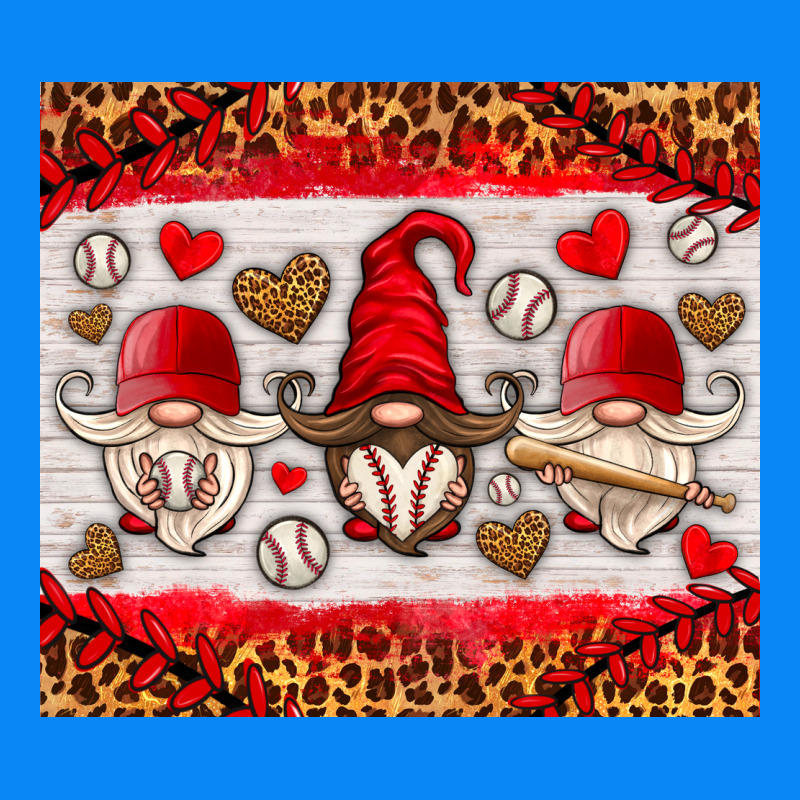 Baseball Gnome Zipper Hoodie by HRA Design Shop | Teevron