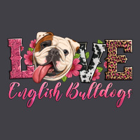 Love English Bulldogs Heavyweight Hoodie | Teevron