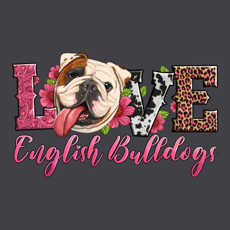 Love English Bulldogs Heavyweight Hoodie by Artiststas | Teevron