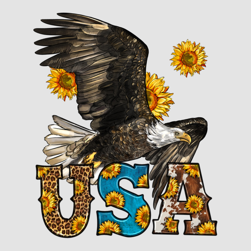 Western Usa Eagle Premium Sweatshirt by LillyAllenDesigns | Teevron