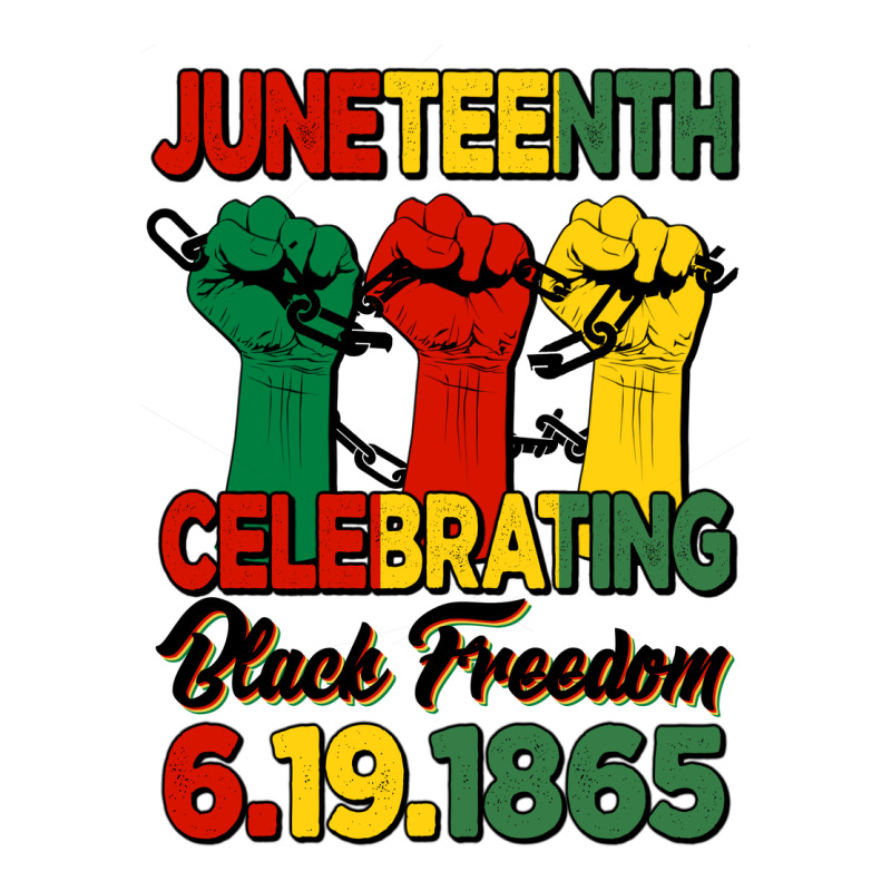 Juneteenth Celebrating Black Freedom Zipper Hoodie by HRA Design Shop | Teevron