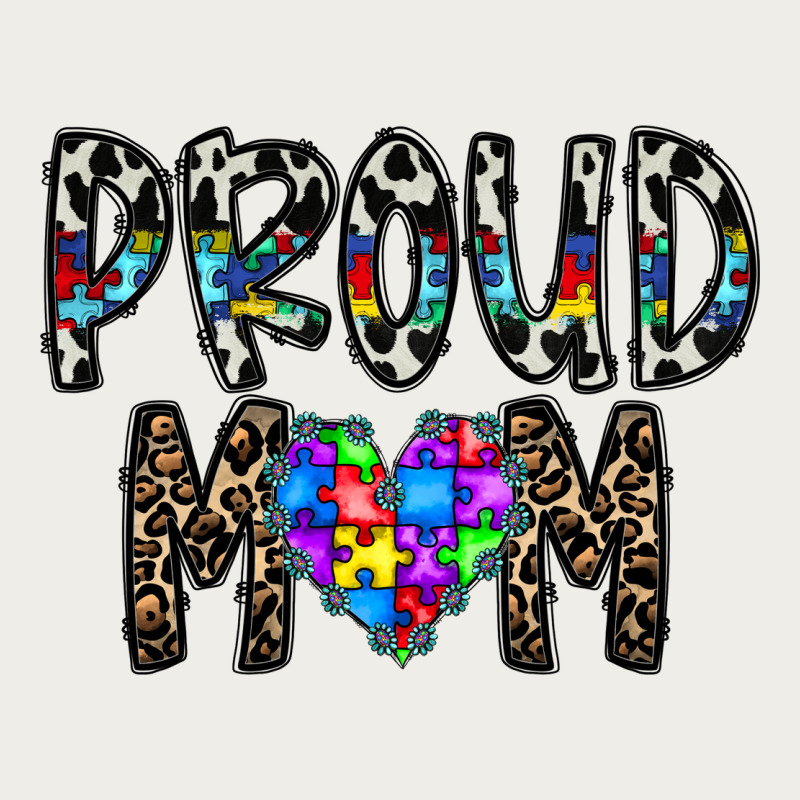 Proud Mom Zipper Hoodie by CowhideDigitalArt | Teevron