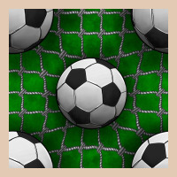 Soccer Ball With Goal Nets Seamless Pattern Urban Hoodie | Teevron
