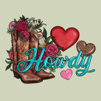 Valentines Day Howdy And Boots Heavyweight Hoodie | Teevron