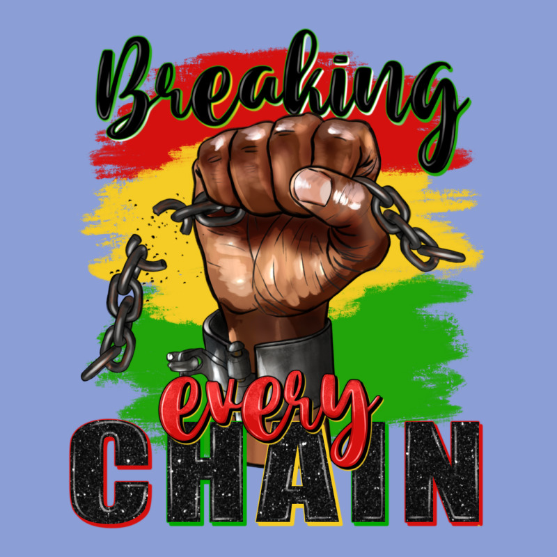Breaking Every Chain Juneteenth Long Sleeve Tee by Zillion Design Studio | Teevron
