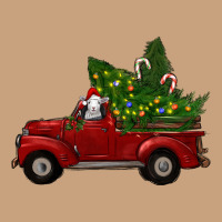 Christmas Farm Truck With Baby Sheep Vintage Tee | Teevron