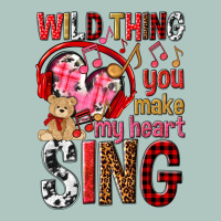 Wild Thing You Make My Heart Sing Premium Sweatshirt | Teevron