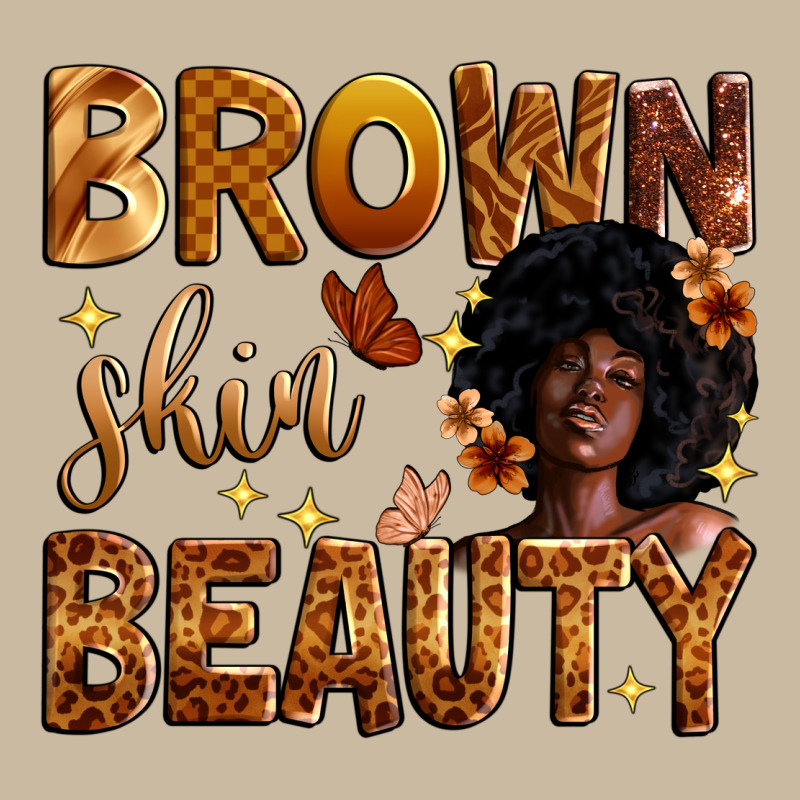 Brown Skin Beauty Long Sleeve Tee by Zillion Design Studio | Teevron