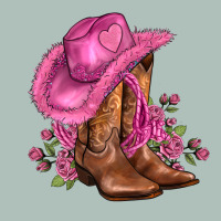 Valentines Day Boots Cowgirl Hat And Roses Heavyweight Hoodie | Teevron