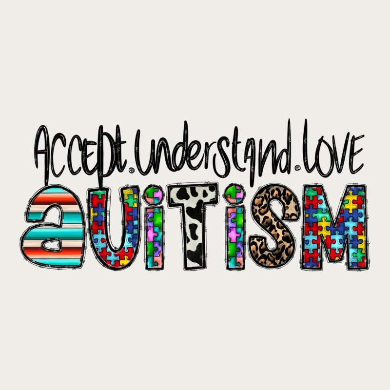 Accept. Understand Love Autism Zipper Hoodie by CowhideDigitalArt | Teevron