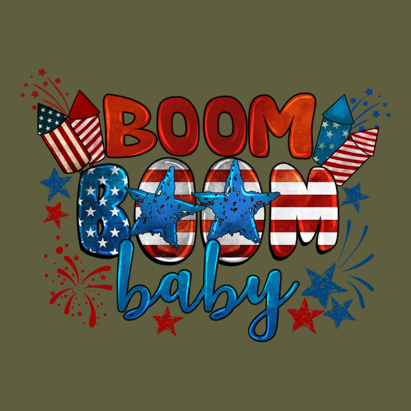 Boom Boom Baby 4th Of July Vintage Tee by BarkalooDesign | Teevron