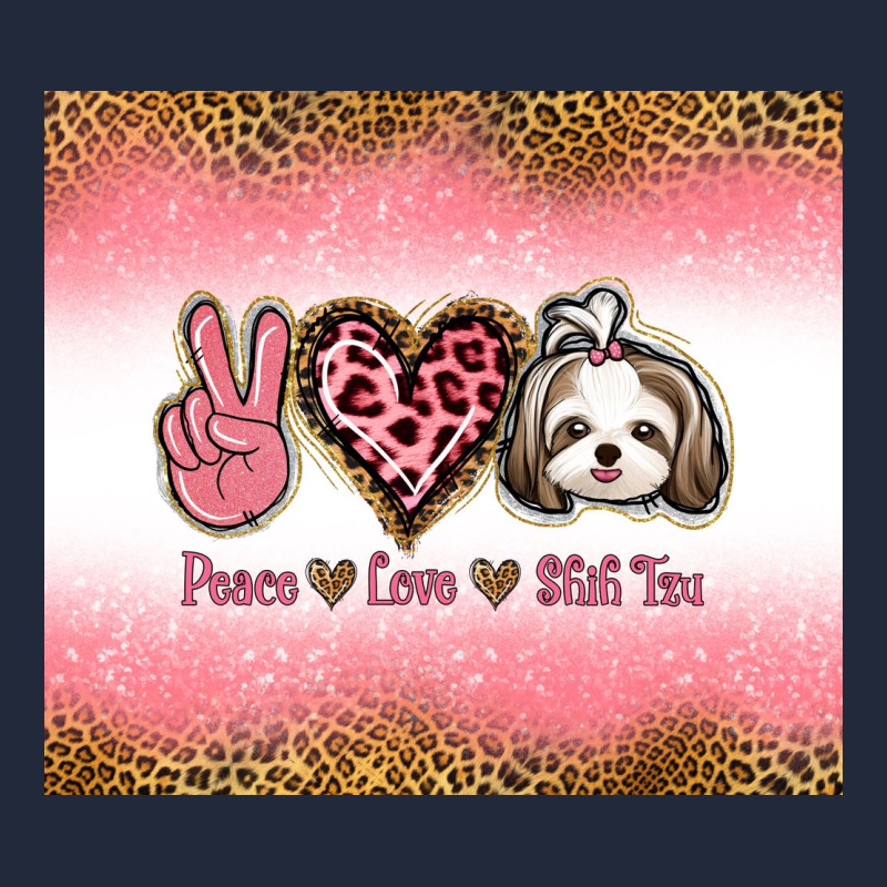 Peace Love Shih Tzu Premium Sweatshirt by Jasminsmagicworld | Teevron
