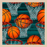 Basketball Hoop Seamless Pattern Urban Hoodie | Teevron