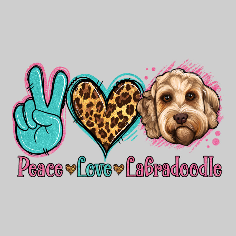 Peace Love Labradoodle Premium Sweatshirt by Jasminsmagicworld | Teevron