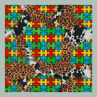 Western Autism Seamless Pattern Heavyweight Hoodie | Teevron