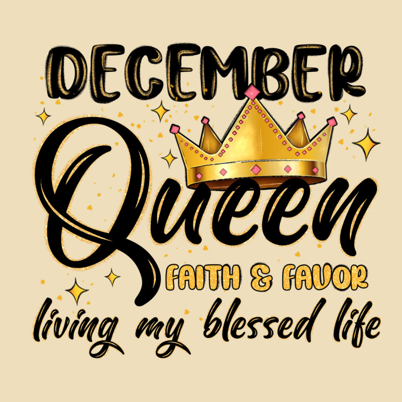 December Queen Faith And Favor Living My Blessed L Premium Hoodie by MaliasSmallBusiness | Teevron
