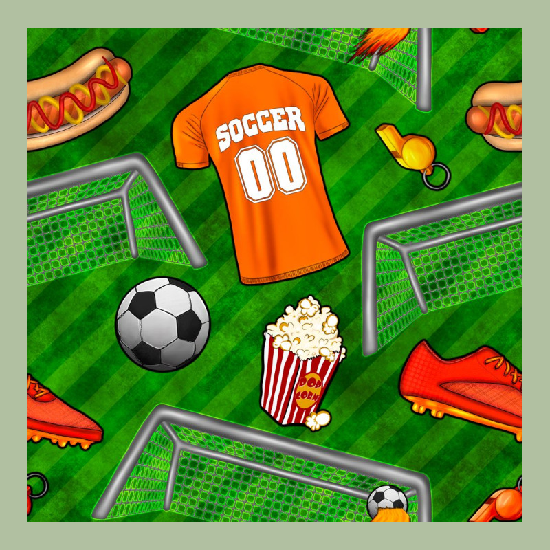 Soccer Ball Uniform And Shoes Seamless Pattern Urban Hoodie by BundleAndBundleShop | Teevron