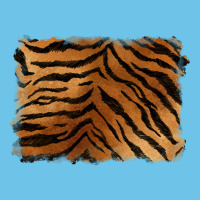 Handdrawn Tiger Pattern Background Premium Sweatshirt | Teevron